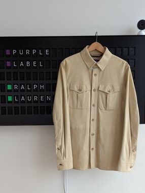 💜 Purple Label Ralph Lauren Suede Jacket